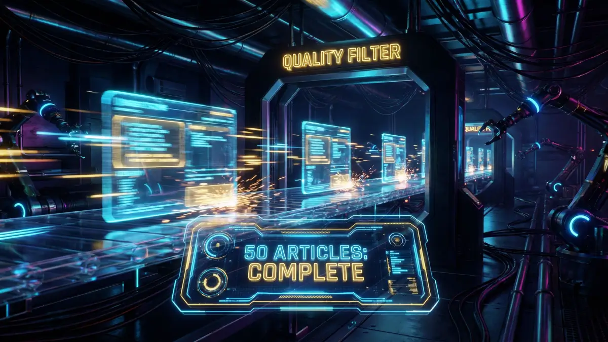 Publish 50 Posts in 24h with Bulk Article Generator